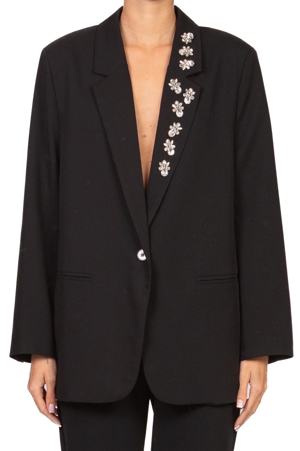 Vicolo - Giacca un petto bavero applicazioni Art. RF0673