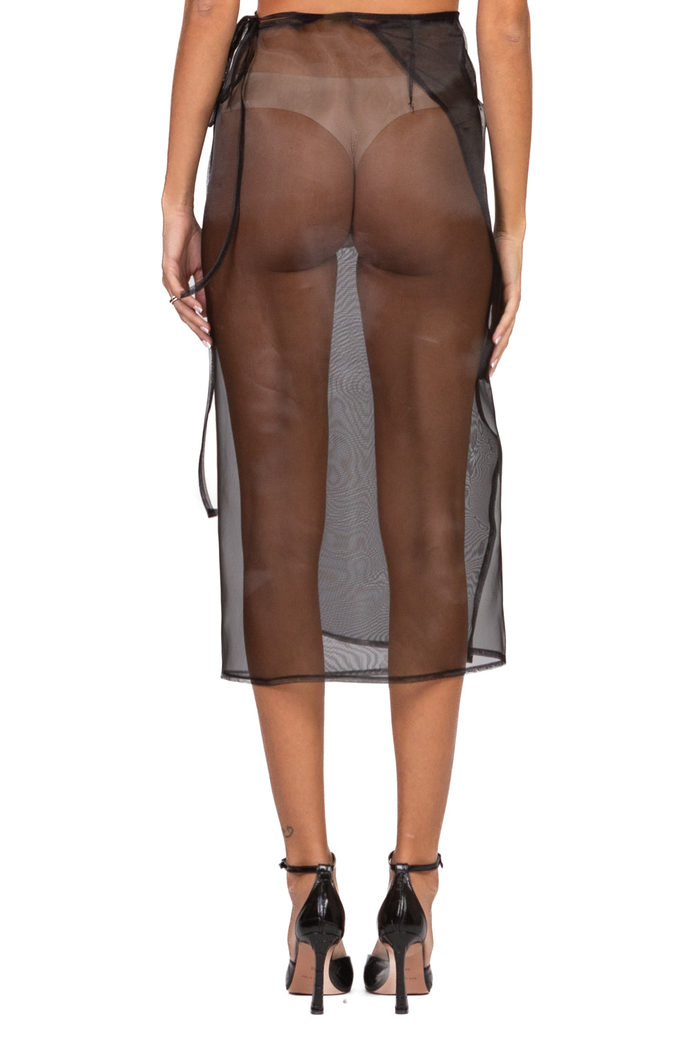 Dixie - Gonna pareo in organza Art. GDENDLP