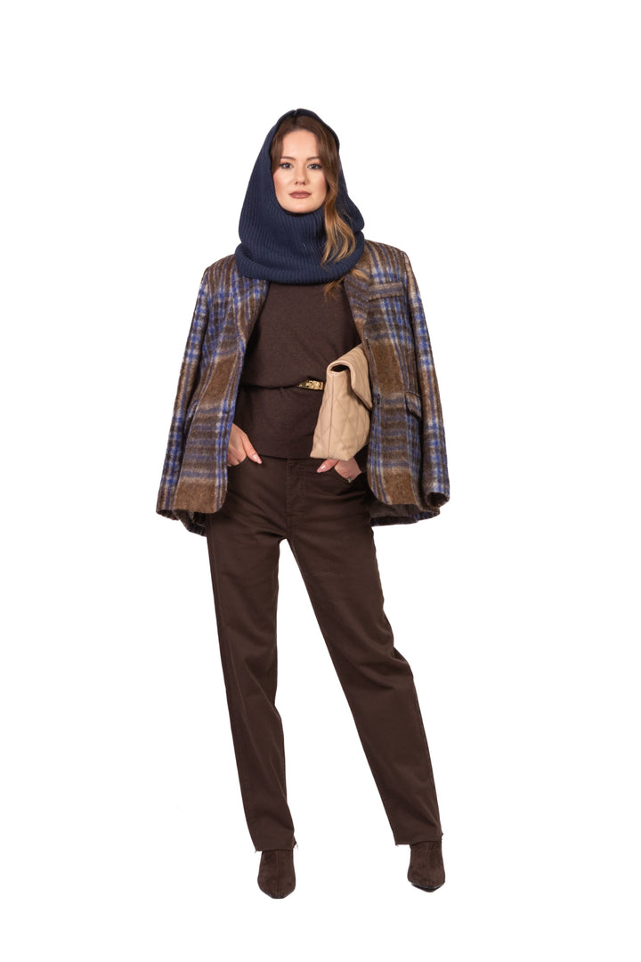 Tensione In - Giacca over check Art. 26B1581