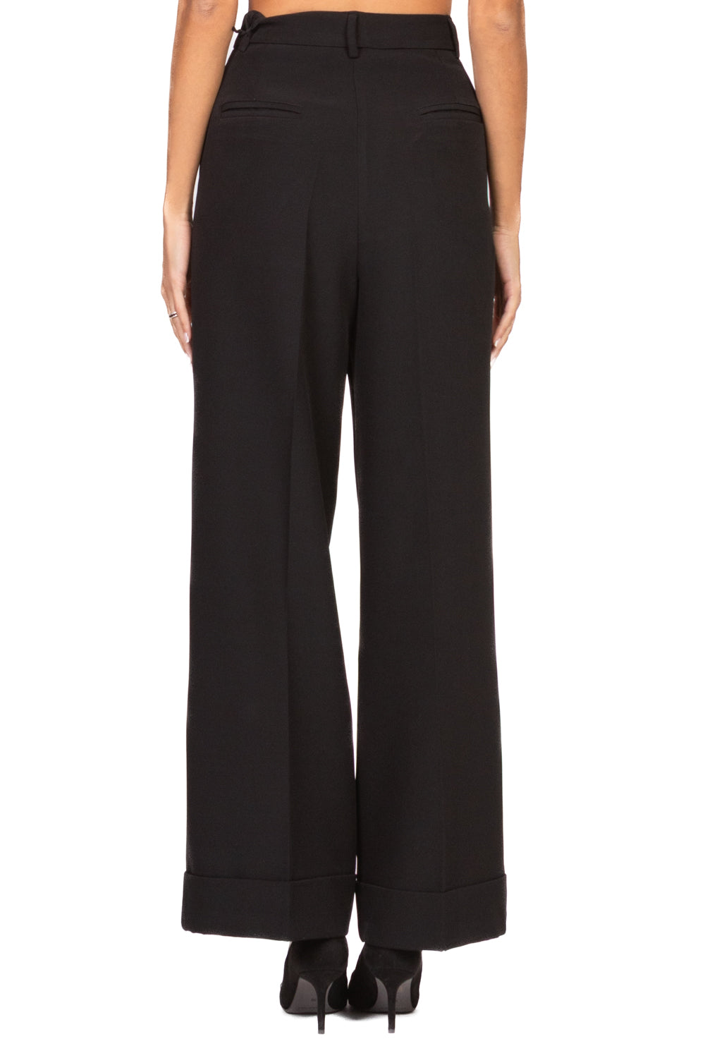 Vicolo - Pantalone gamba dritta con risvolto Art. TF0419