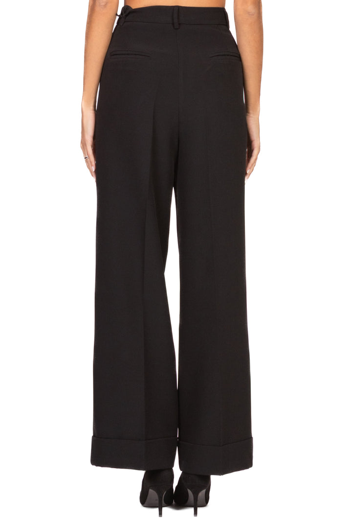 Vicolo - Pantalone gamba dritta con risvolto Art. TF0419