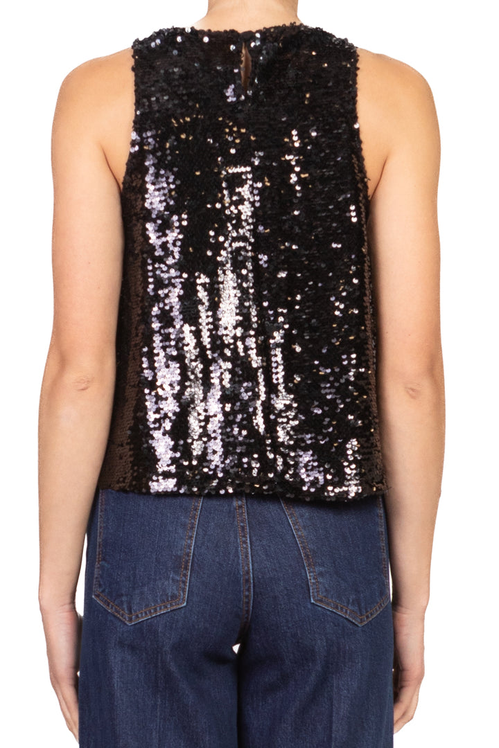 Tensione In - Top con paillettes Art. W25TC15