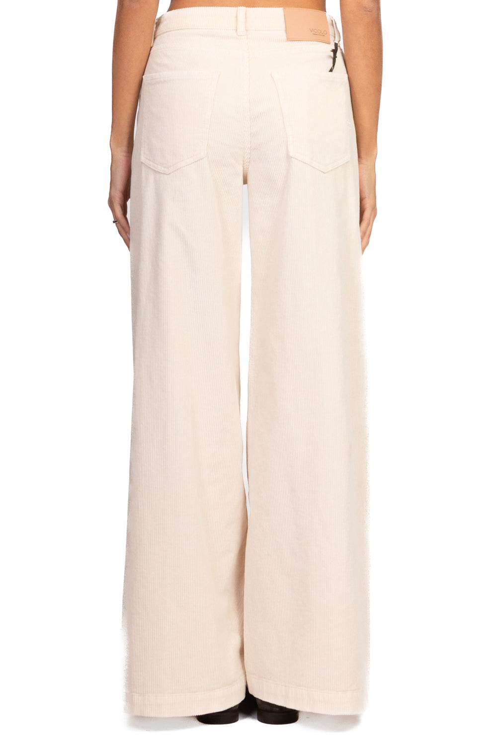 Vicolo - Pantalone palazzo velluto coste MADISON Art. DF5323