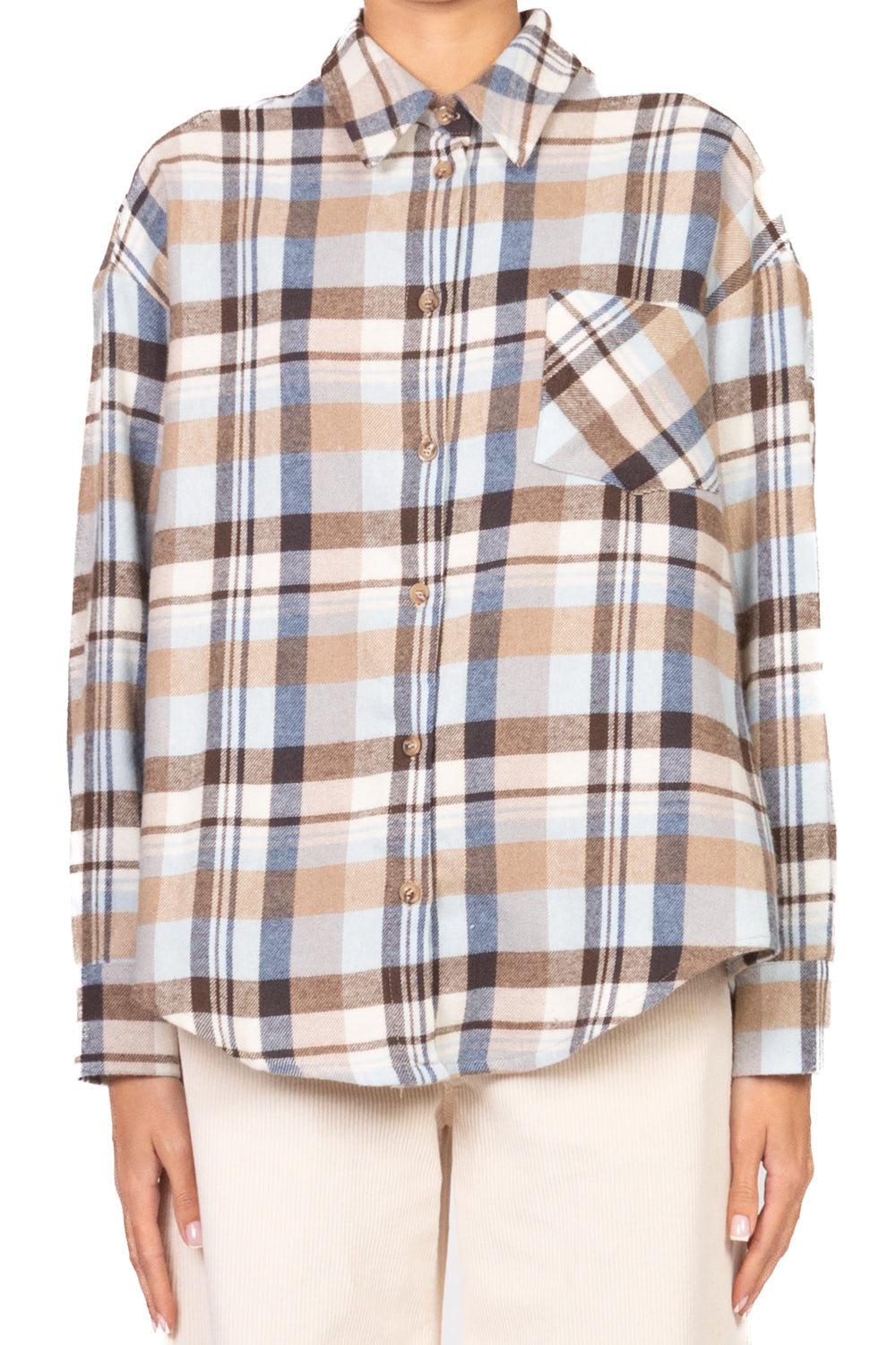 Tensione In - Camicia over check flanella Art. 26C1623