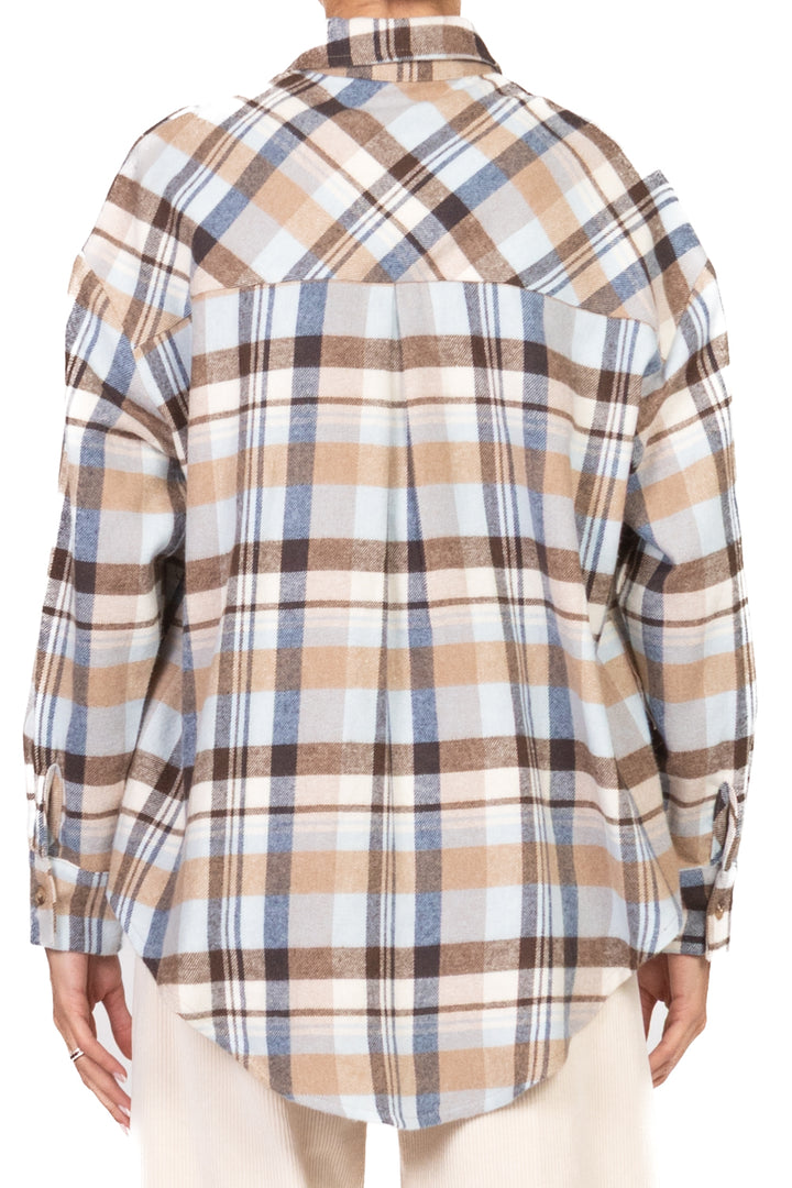 Tensione In - Camicia over check flanella Art. 26C1623