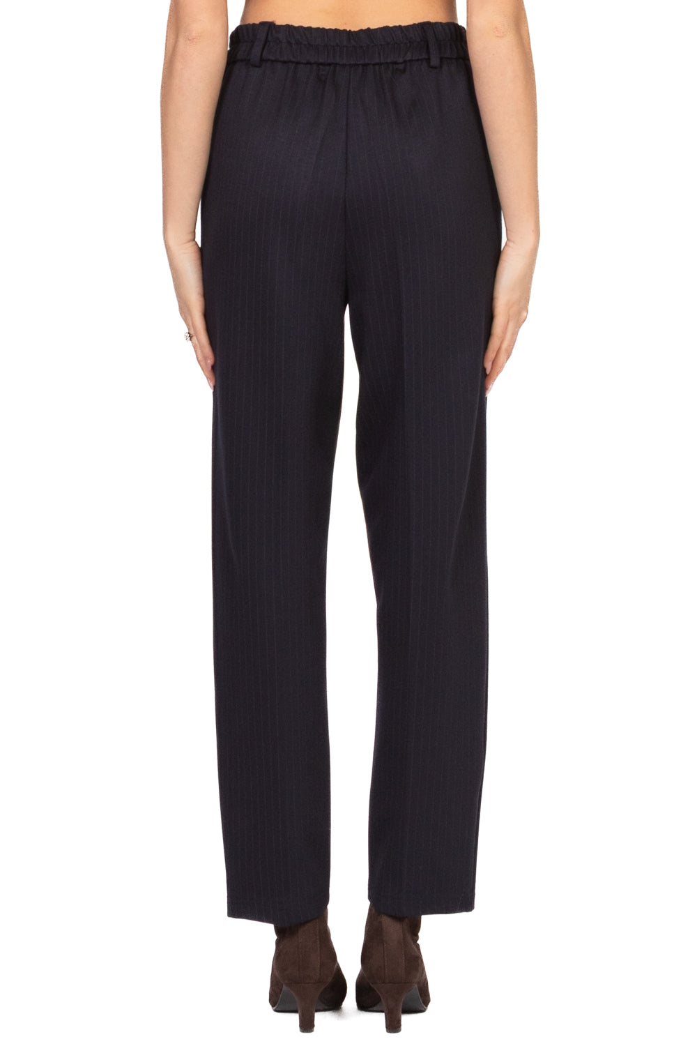 Tensione In - Pantalone sigaretta gessato Art. 26P1633