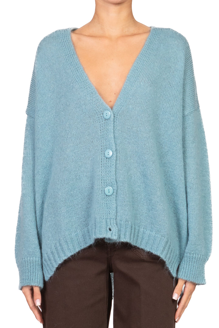 Kontatto - Cardigan over in mohair Art. 3M1091NI