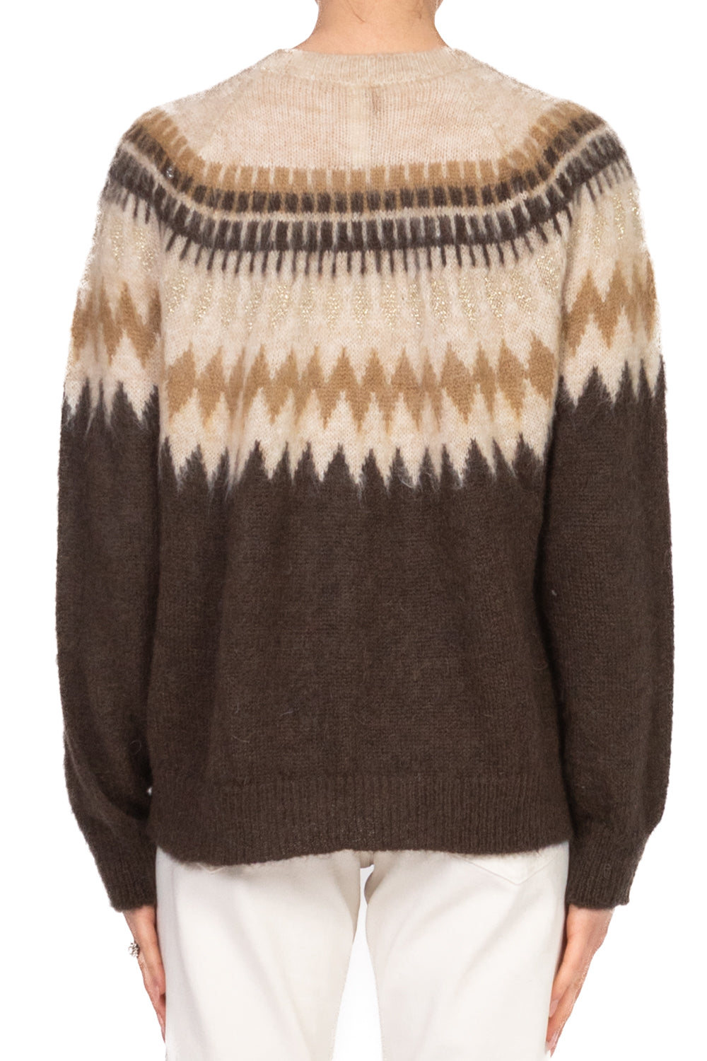 Tensione In - Maglia fantasia con lurex Art. D81326