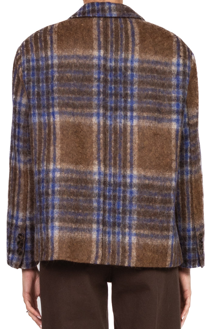 Tensione In - Giacca over doppio petto check Art. 26B1612