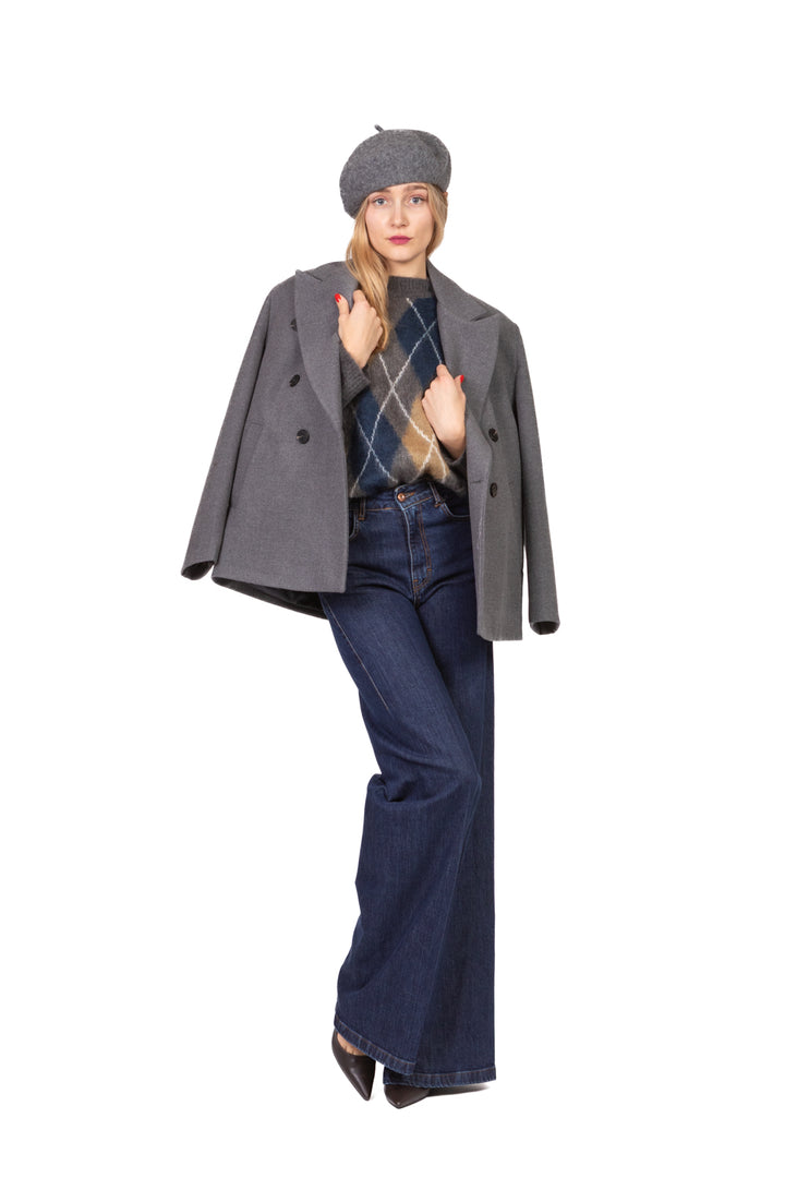 Tensione In - Maglia rombi misto mohair Art. D82048