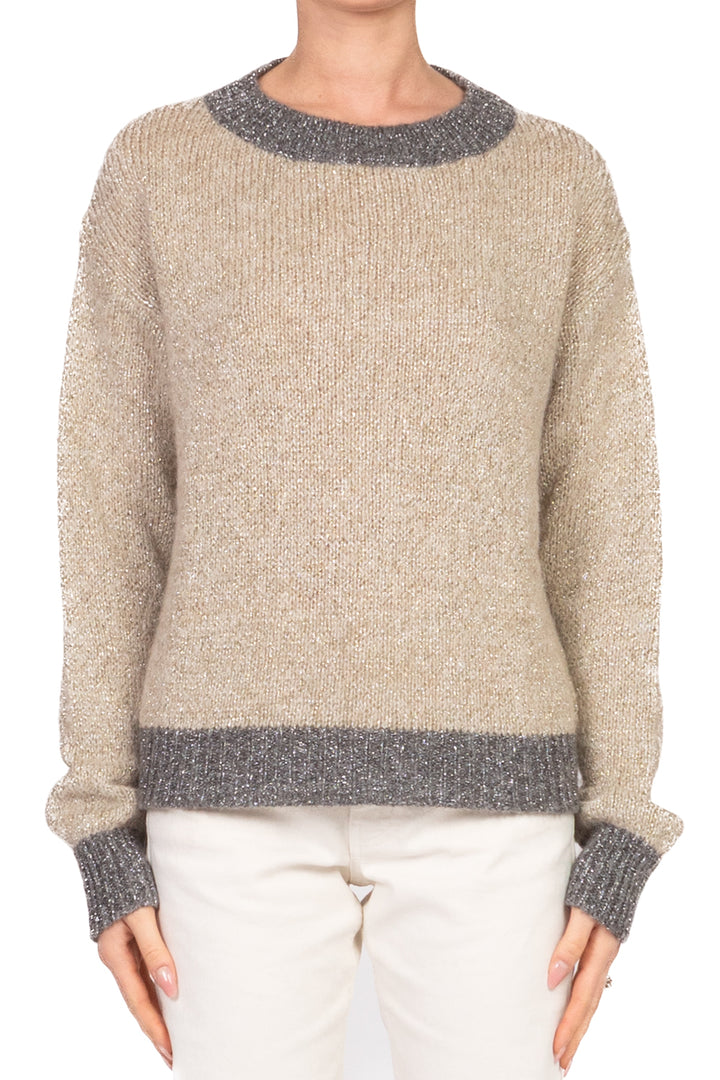 Tensione In - Maglia lurex bicolor Art. D80587