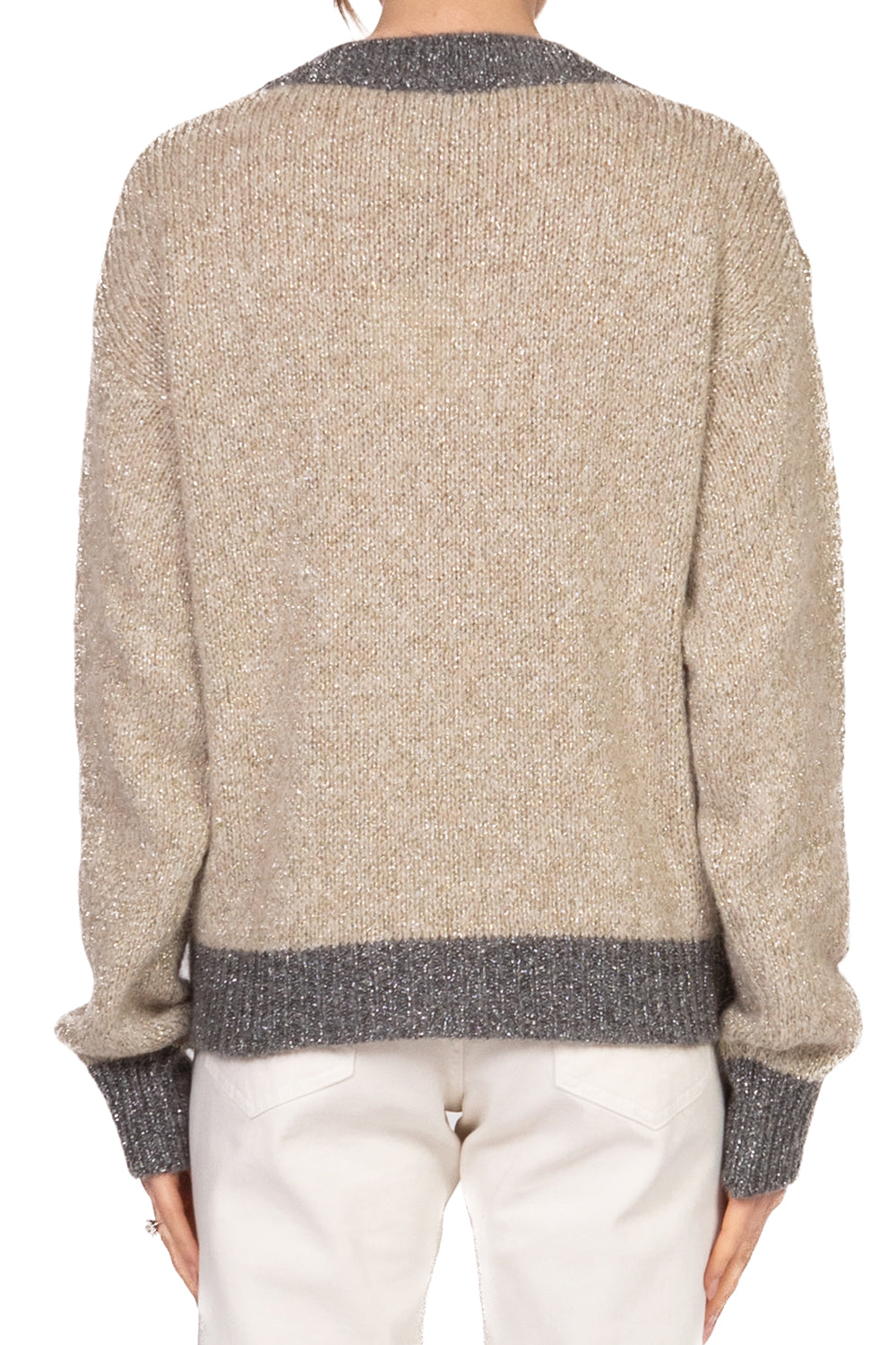 Tensione In - Maglia lurex bicolor Art. D80587