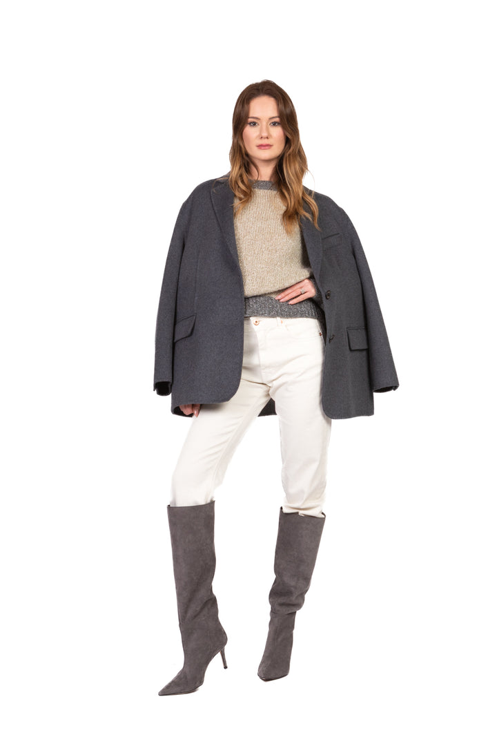 Tensione In - Maglia lurex bicolor Art. D80587