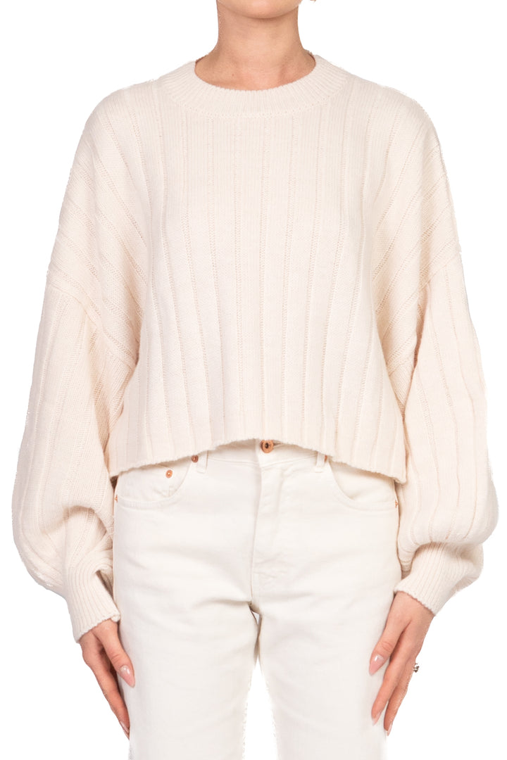 Have One - Maglia crop manica palloncino Art. MHO-P312