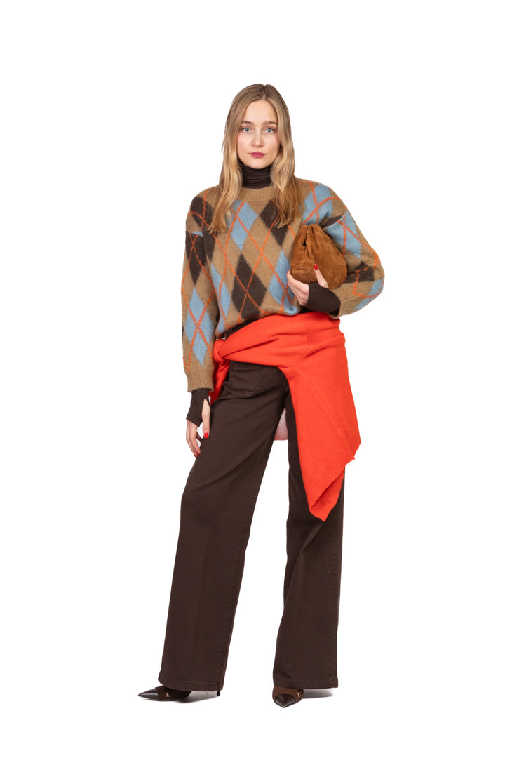 Tensione In - Maglia rombi misto mohair Art. D82048