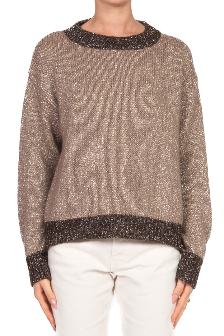 Tensione In - Maglia lurex bicolor Art. D80587