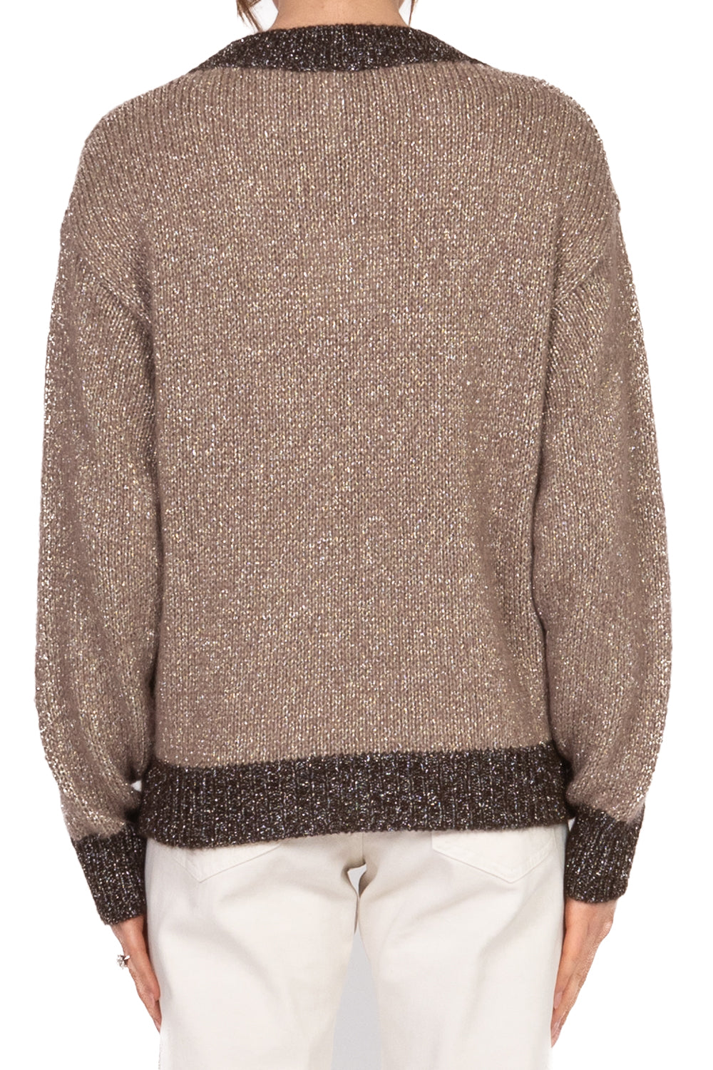 Tensione In - Maglia lurex bicolor Art. D80587