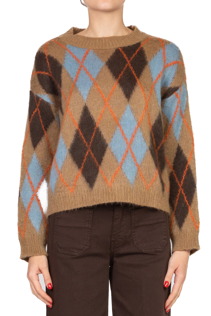 Tensione In - Maglia rombi misto mohair Art. D82048