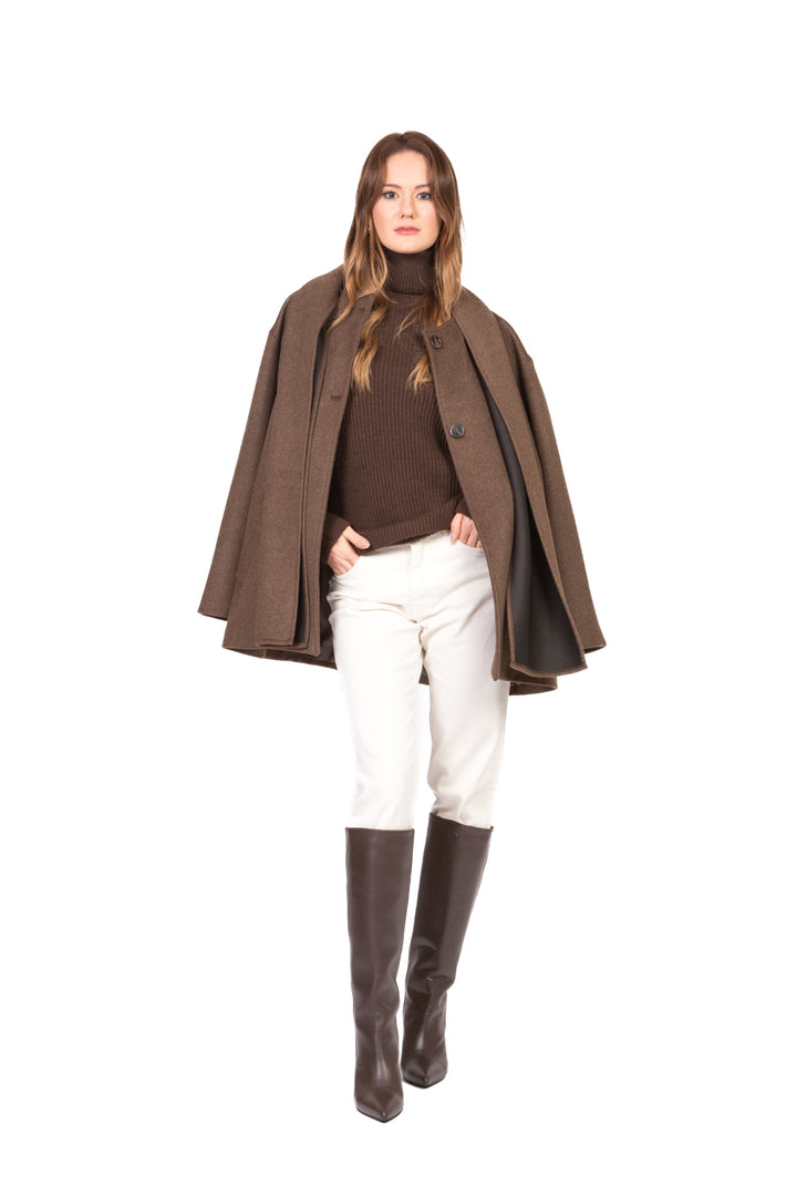 Tensione In - Maglia collo alto manica palloncino Art. W5HMJ46A400AT