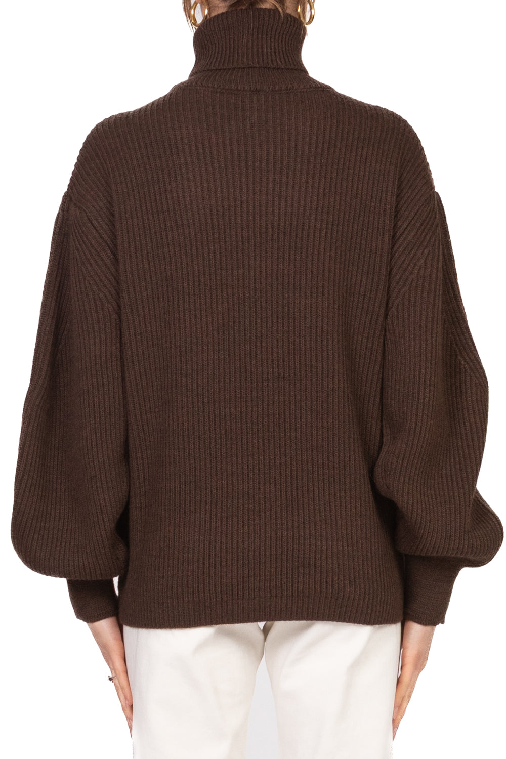 Tensione In - Maglia collo alto manica palloncino Art. W5HMJ46A400AT