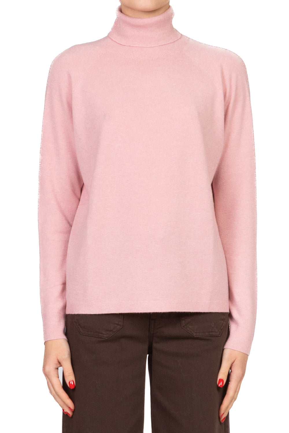 Angela Davis - Maglia scatoletta collo alto Art. RI9PA20