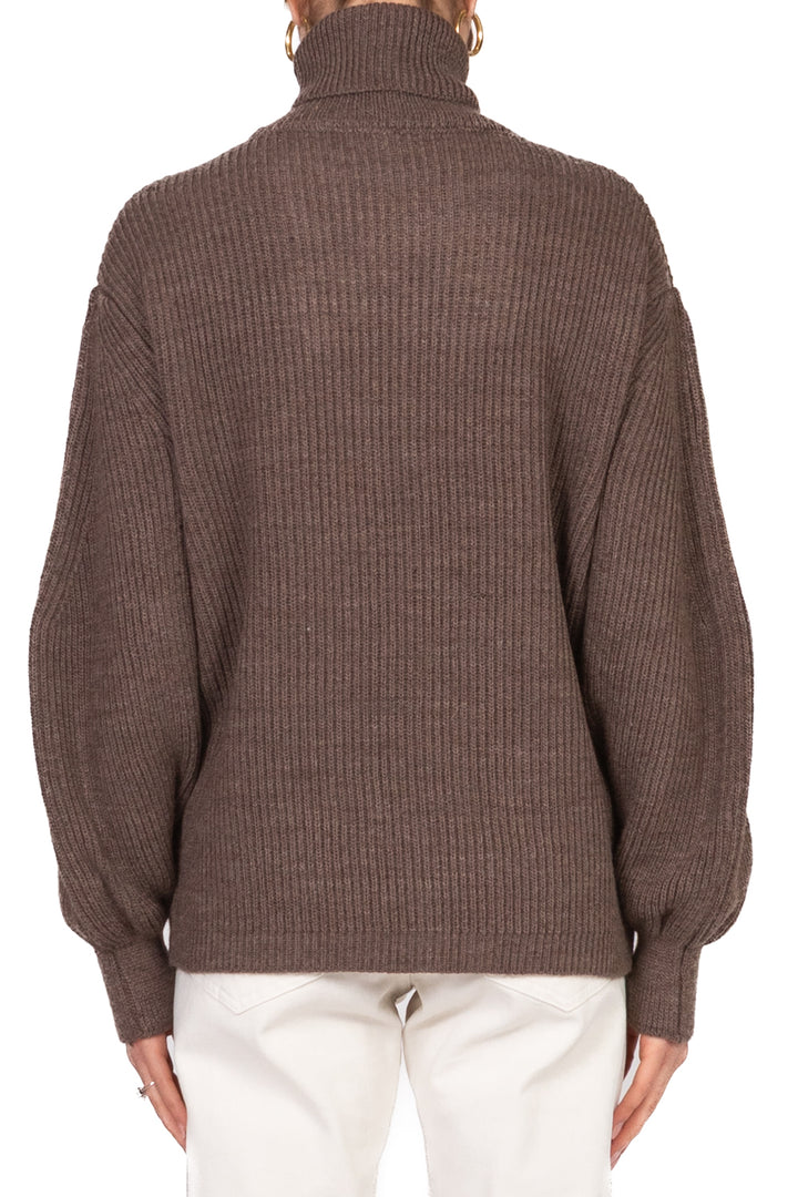 Tensione In - Maglia collo alto manica palloncino Art. W5HMJ46A400AT