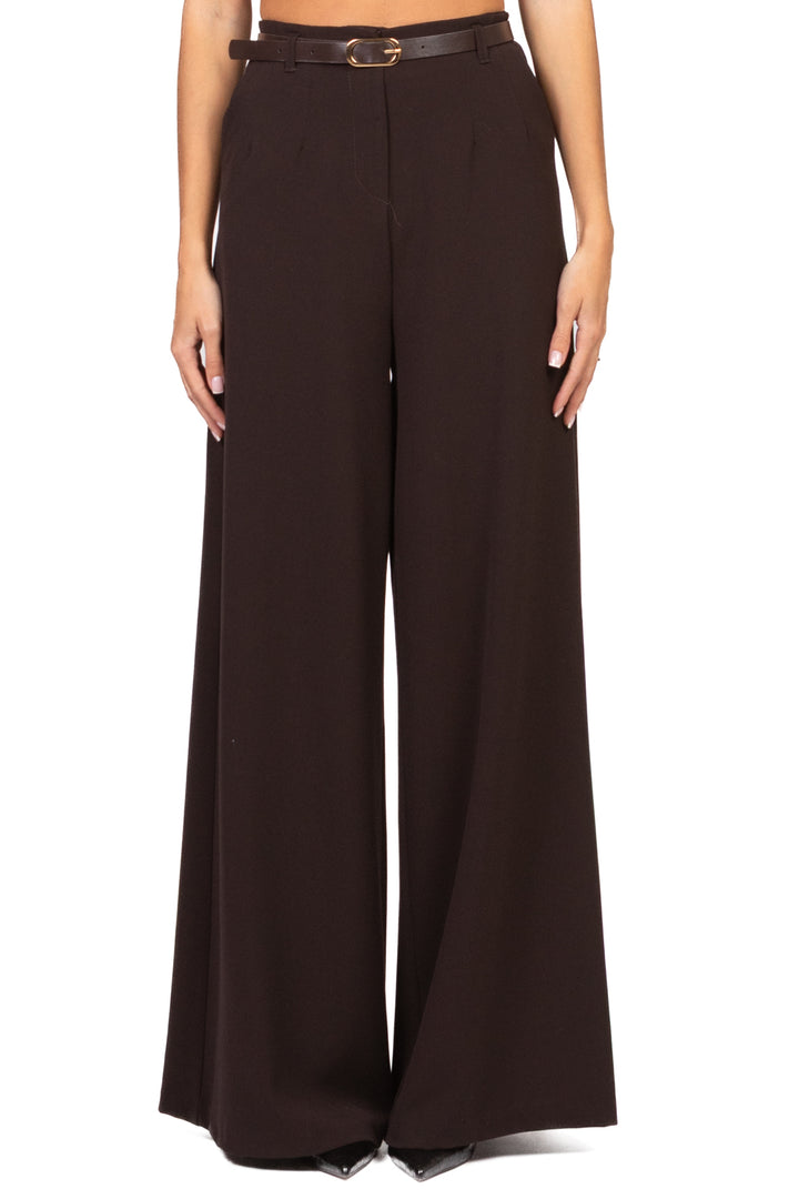 Imperial - Pantalone palazzo con cintura Art. P8B2KFV