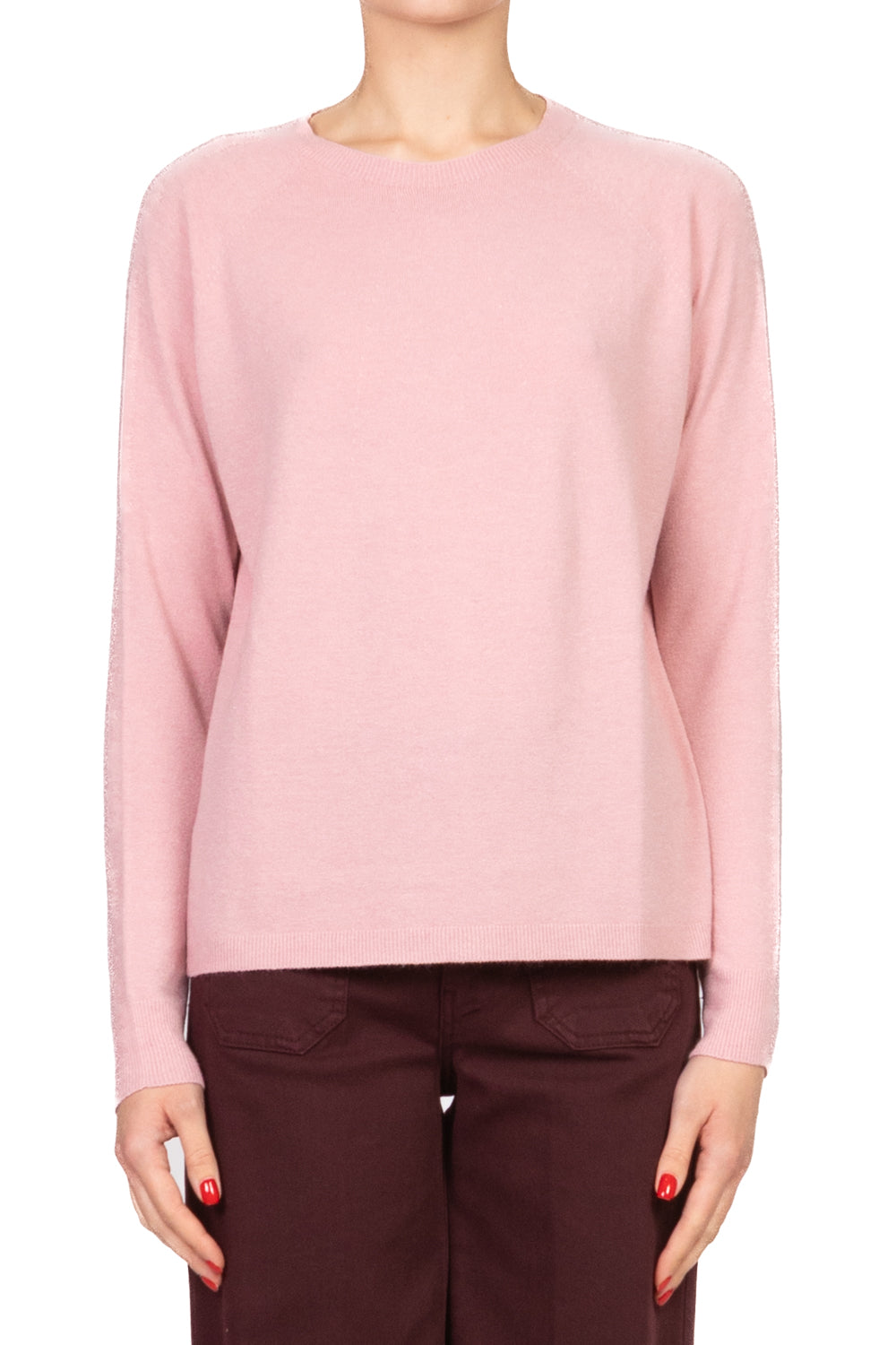 Angela Davis - Maglia girocollo scatoletta Art. RI9PA12