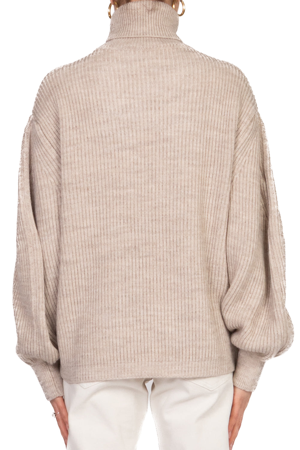 Tensione In - Maglia collo alto manica palloncino Art. W5HMJ46A400AT