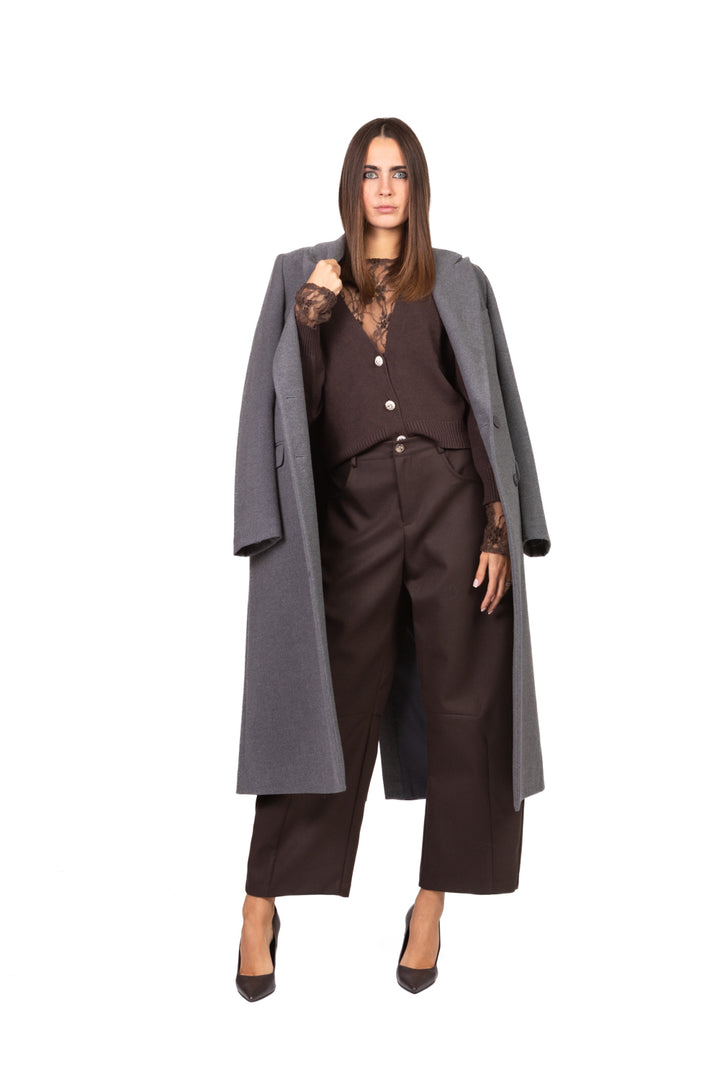 Vicolo - Cardigan scollo v bottoni gioiello Art. 77038F