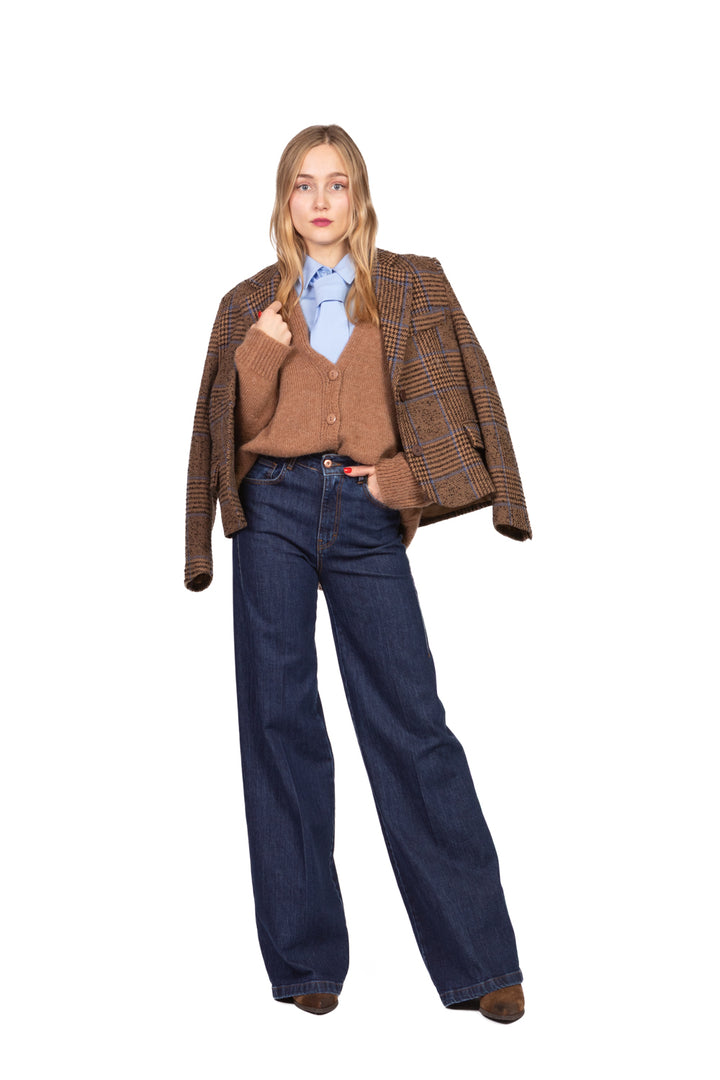 Kontatto - Cardigan over in mohair Art. 3M1091NI