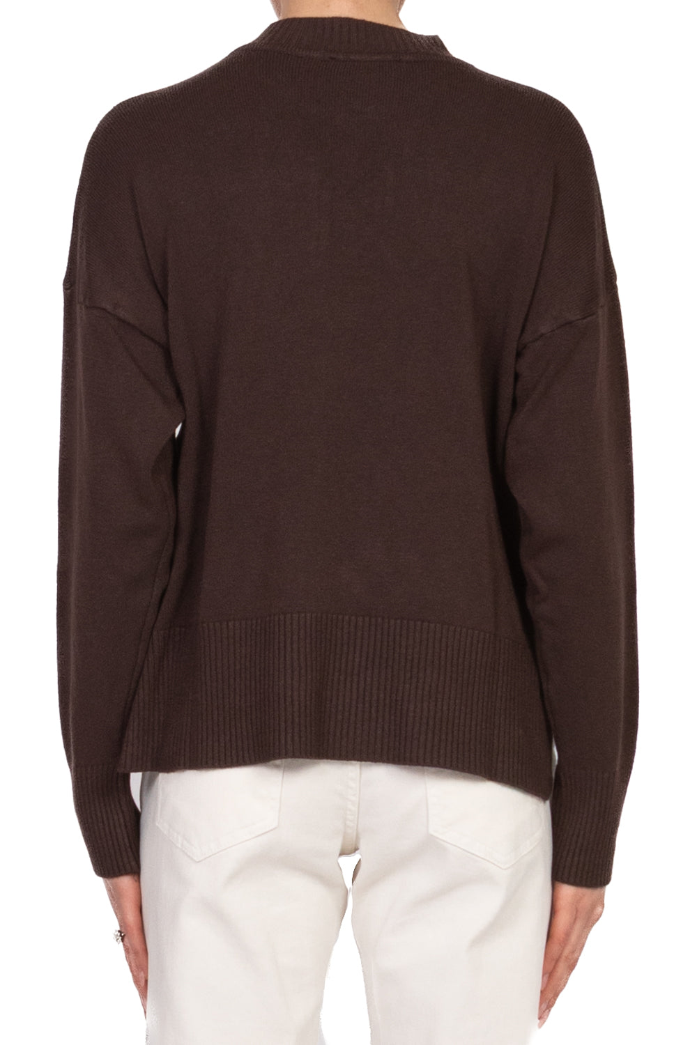 Vicolo - Maglia girocollo con spacchetti Art. 77341F