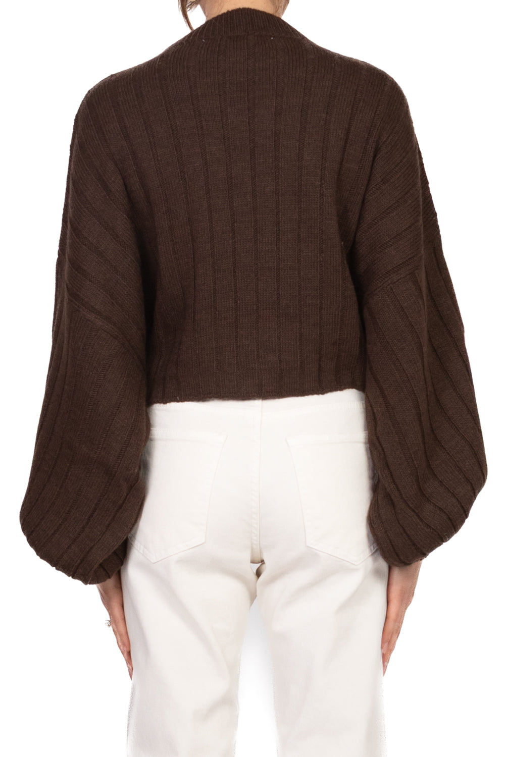 Have One - Maglia crop manica palloncino Art. MHO-P312