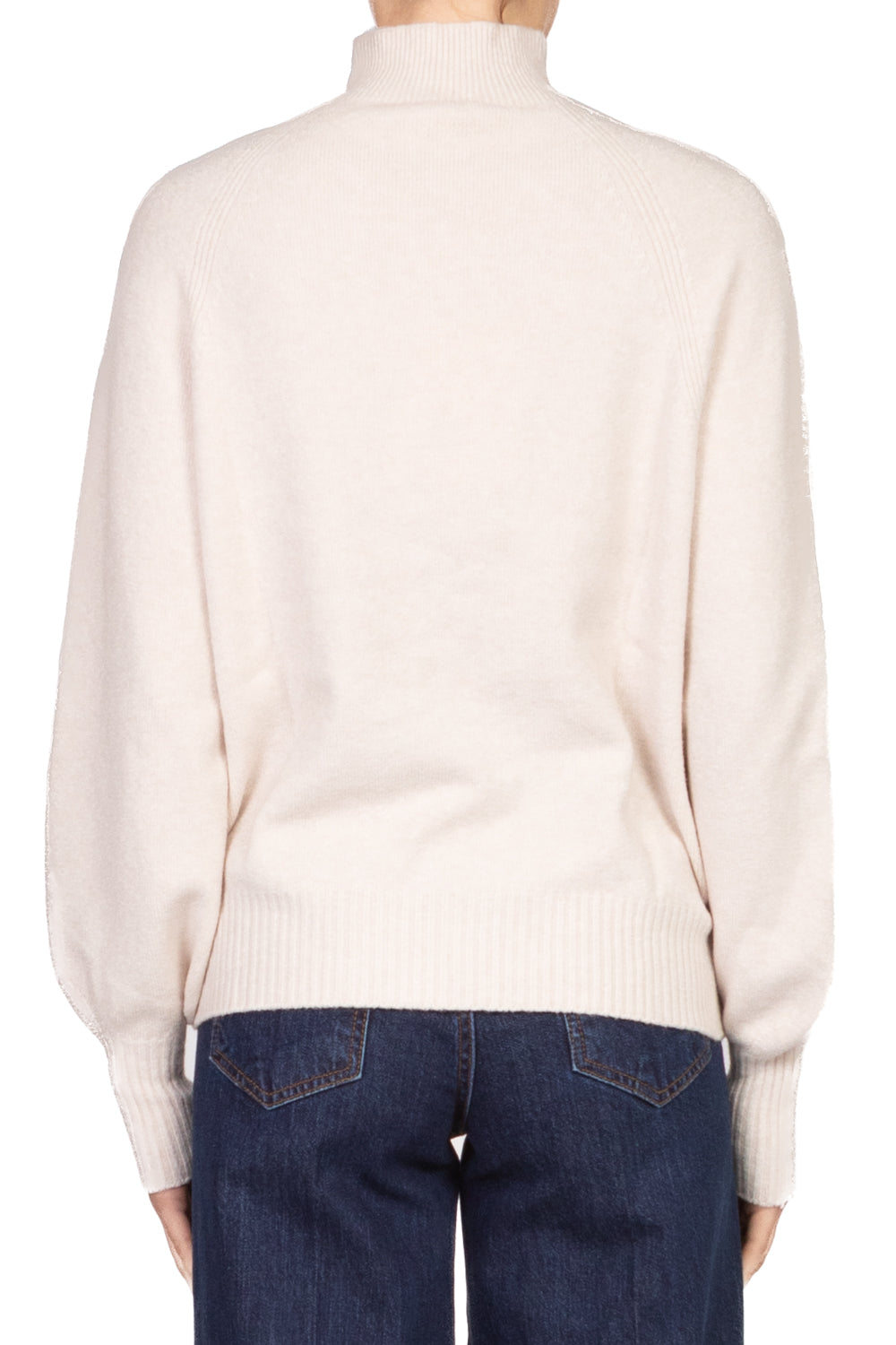 Kontatto - Maglia mezzo collo manica palloncino Art. 3M0837C