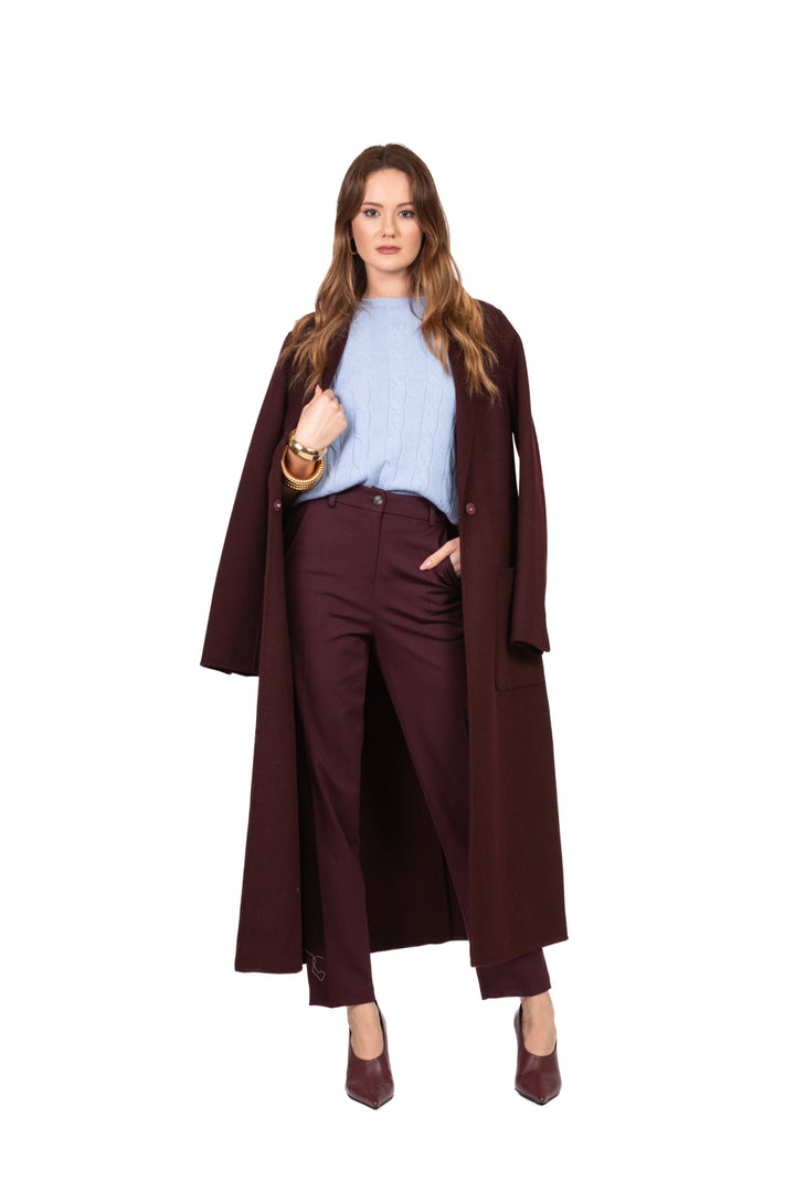 Tensione In - Pantalone sigaretta punto milano Art. 26P1621