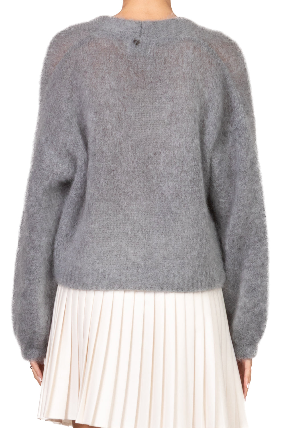 Dixie - Cardigan mohair chiusura asimmetrica Art. M277Y296