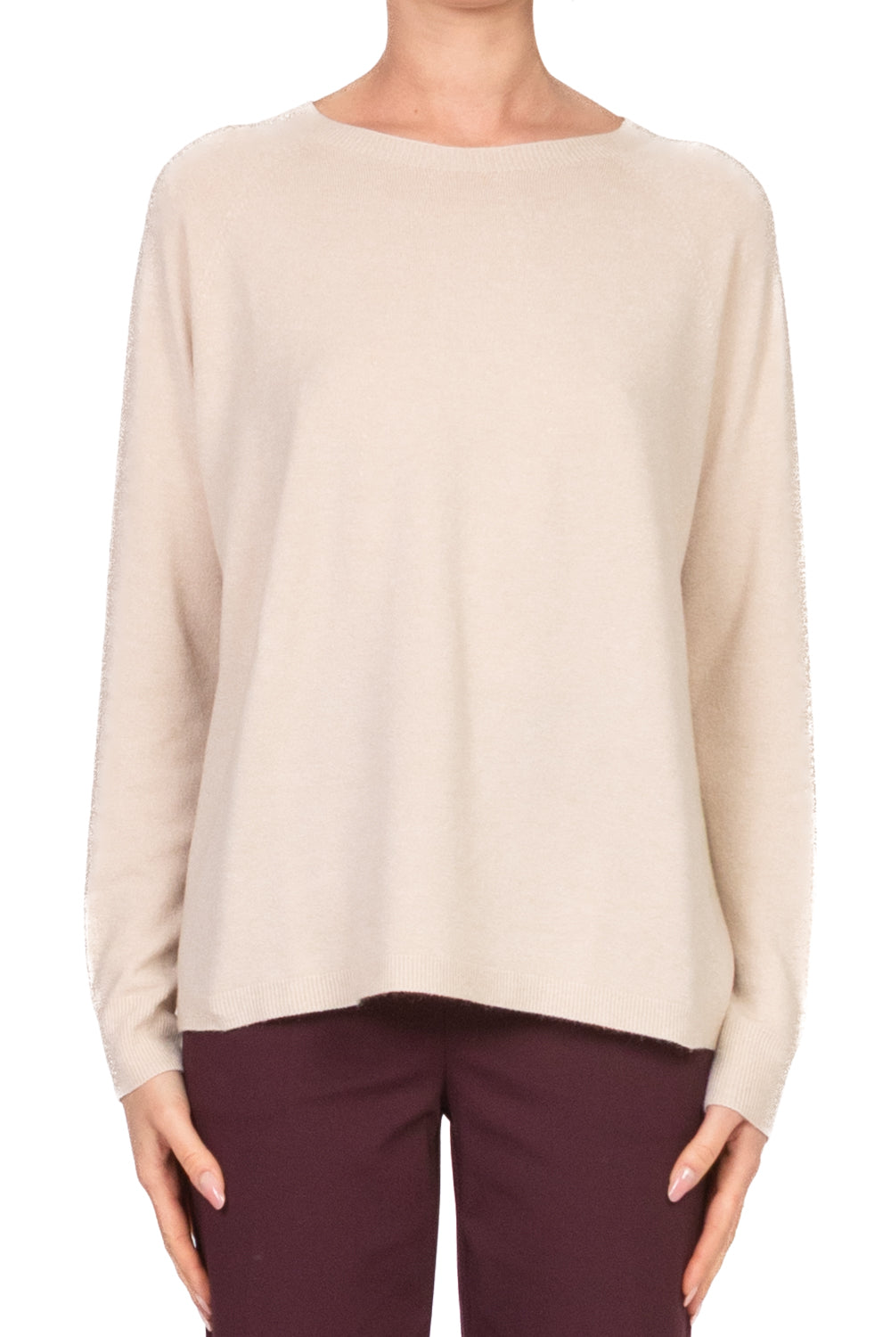 Angela Davis - Maglia girocollo scatoletta Art. RI9PA12