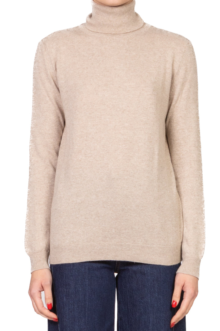 Vicolo - Maglia collo alto misto lana Art. 22205F