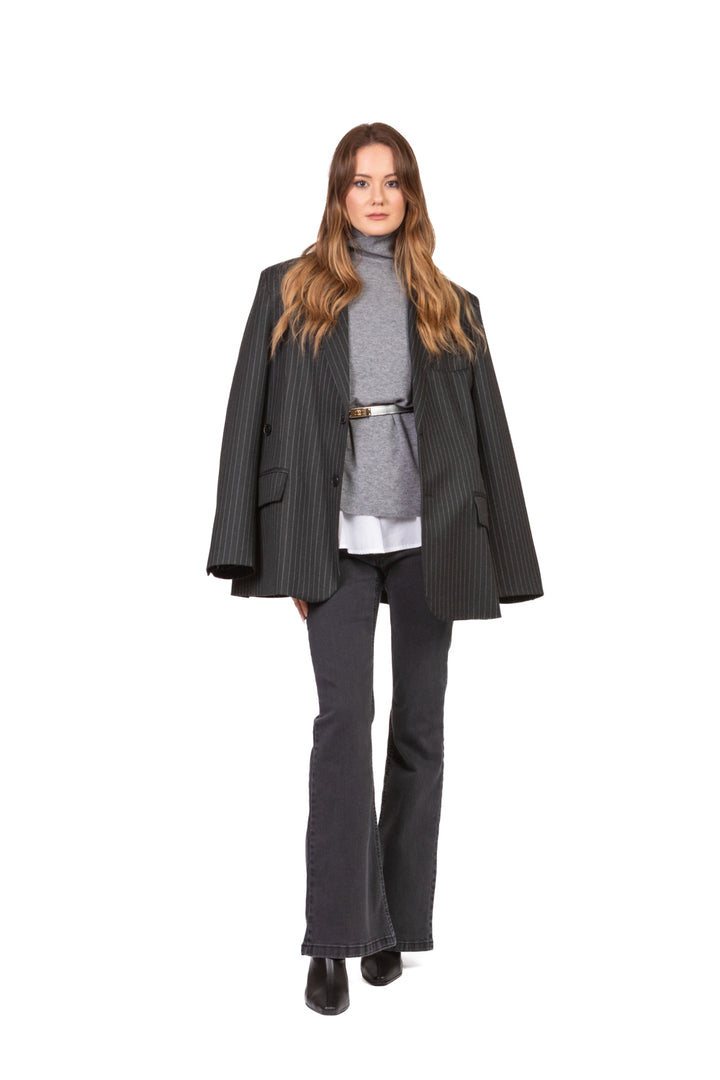 Angela Davis - Maglia scatoletta collo alto Art. RI9PA20