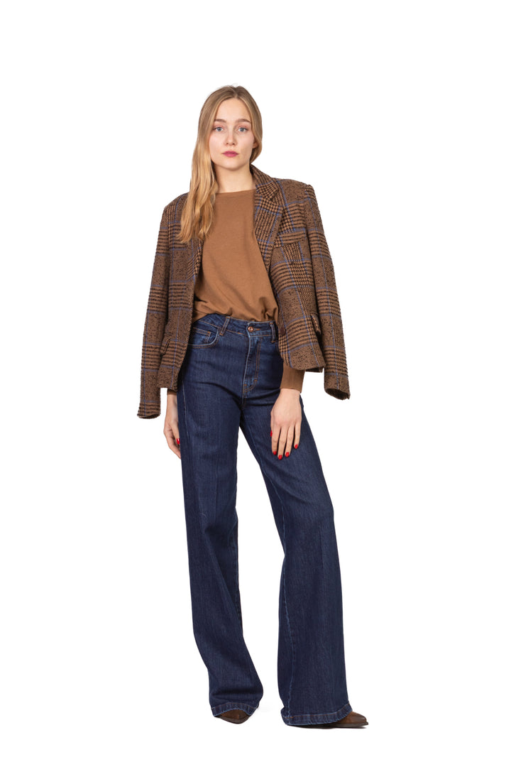 Angela Davis - Maglia girocollo scatoletta Art. RI9PA12