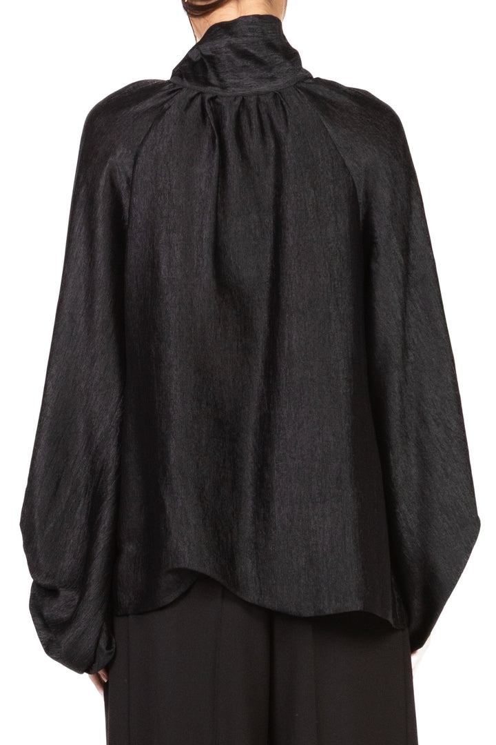 Tensione In - Blusa goffrata con fiocco Art. 26C1636