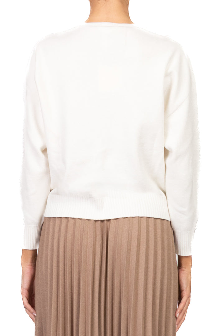 Vicolo - Cardigan scollo v bottoni gioiello Art. 77038F