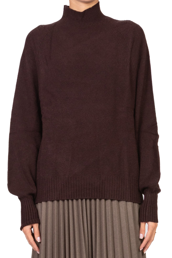 Kontatto - Maglia mezzo collo manica palloncino Art. 3M0837C