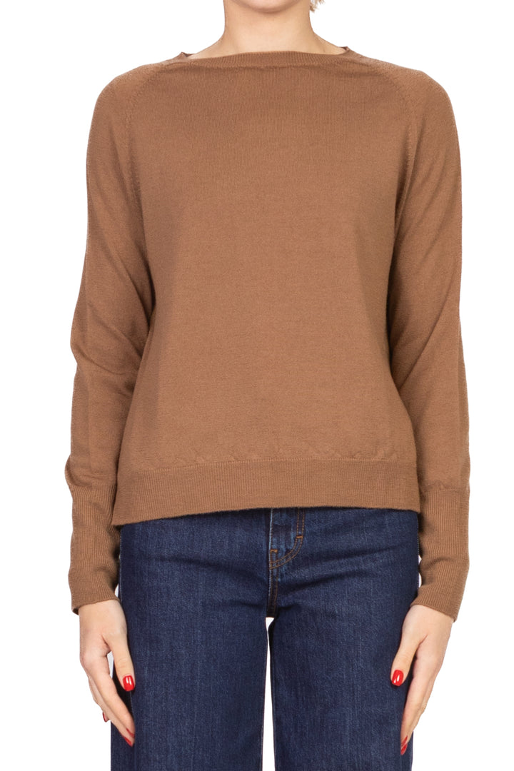 Angela Davis - Maglia girocollo in lana Art. RI9PA91