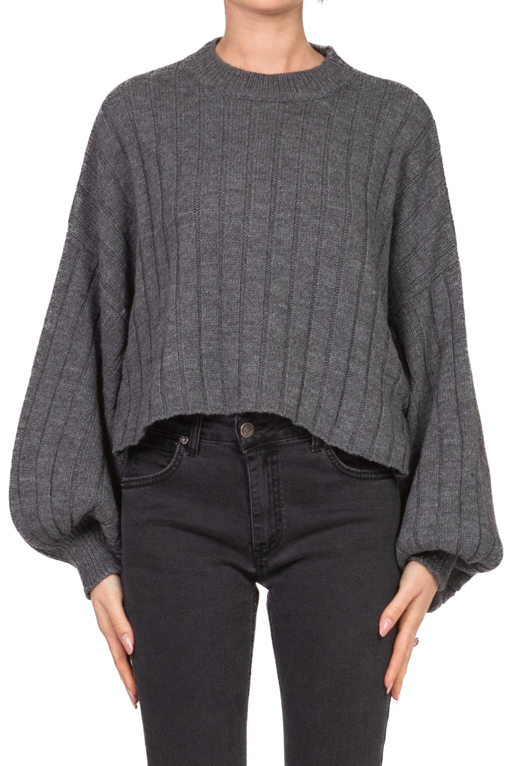 Have One - Maglia crop manica palloncino Art. MHO-P312