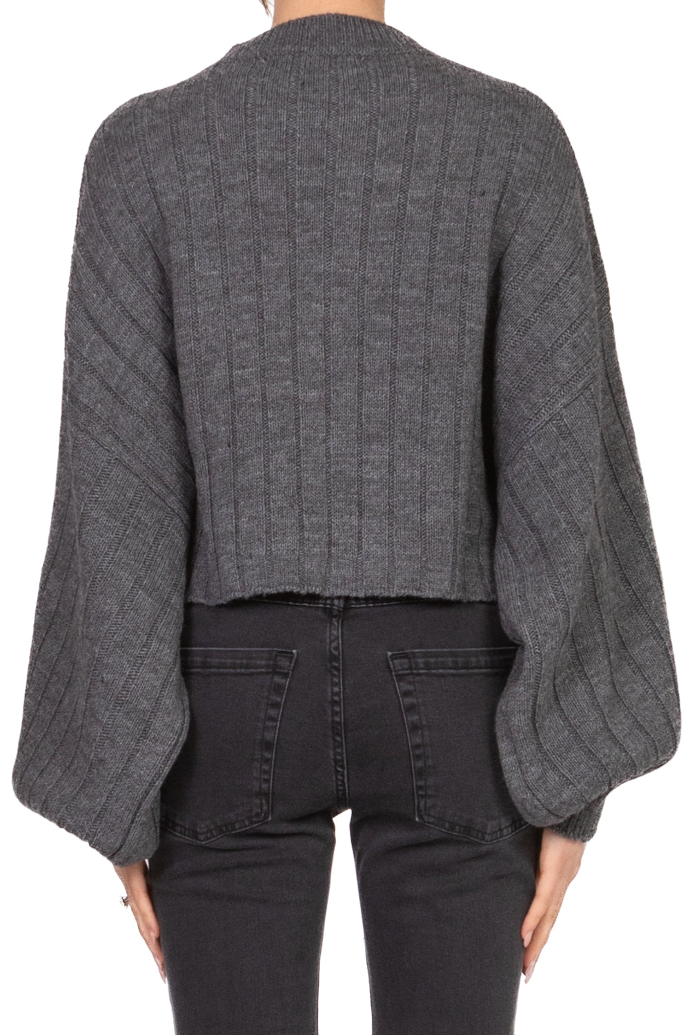 Have One - Maglia crop manica palloncino Art. MHO-P312