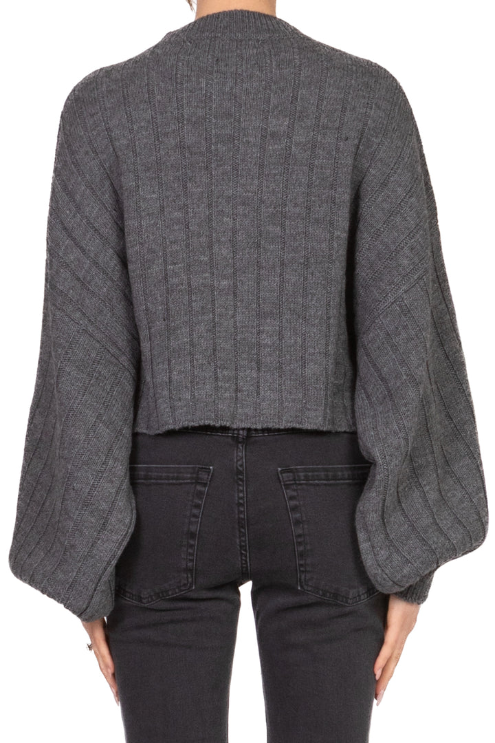 Have One - Maglia crop manica palloncino Art. MHO-P312