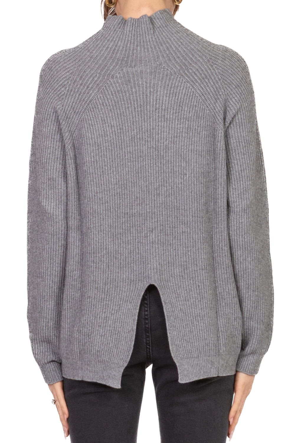 Kontatto - Maglia collo cratere spacco posteriore Art. 3M0850C