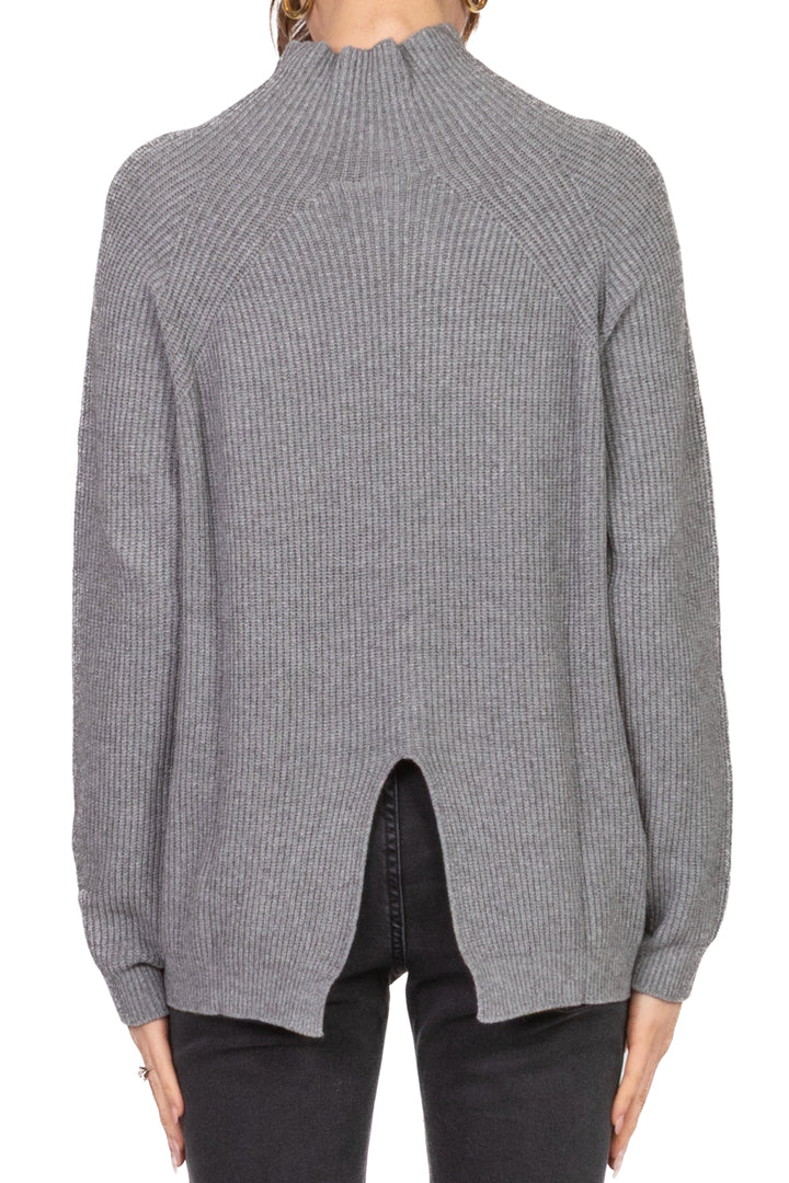 Kontatto - Maglia collo cratere spacco posteriore Art. 3M0850C