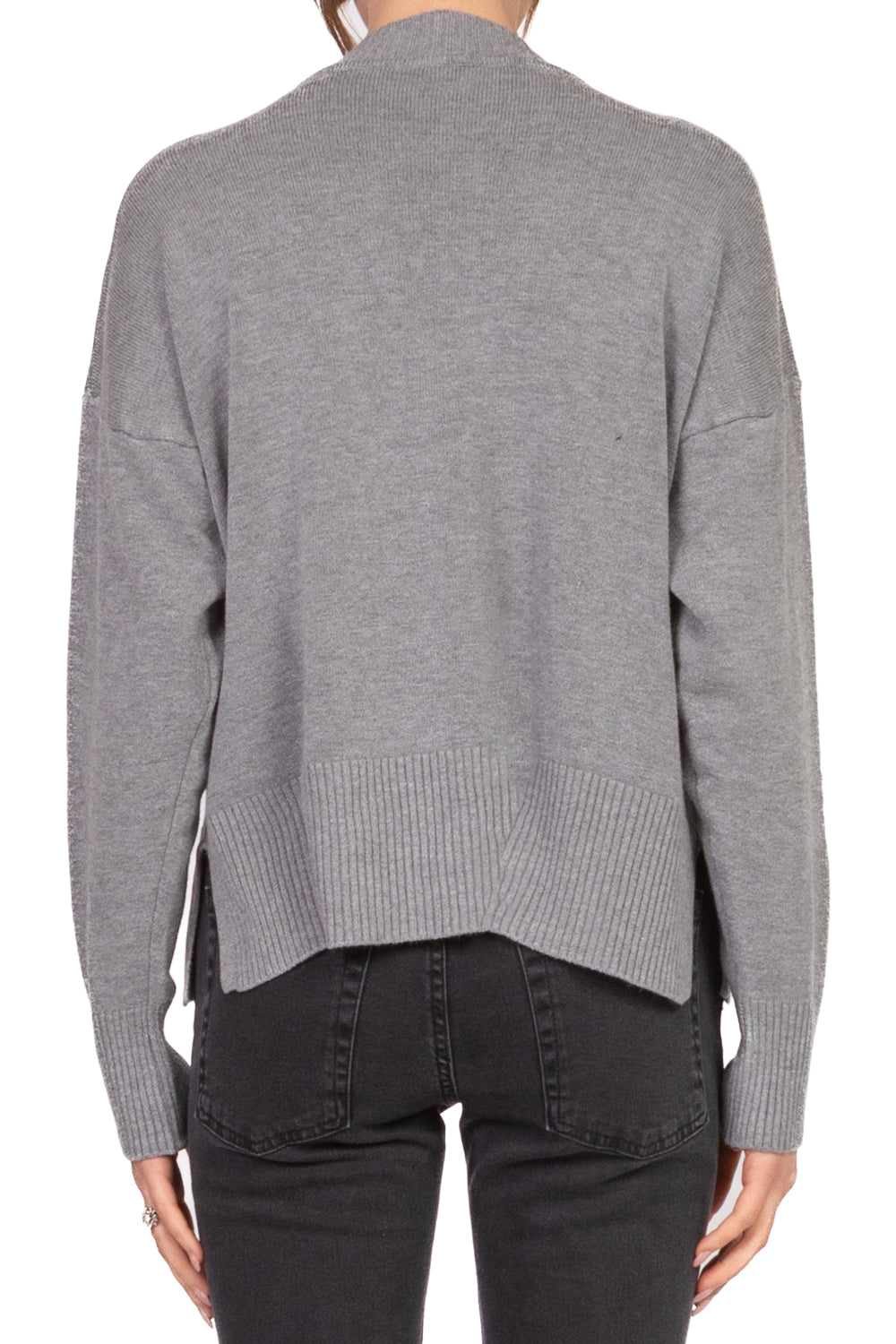 Vicolo - Maglia girocollo con spacchetti Art. 77341F